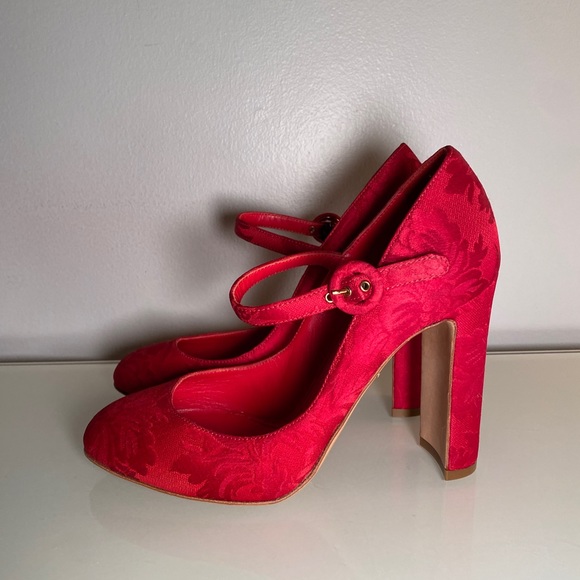 Authentic Dolce Gabbana Embroidered Pumps Suze 6/36 - Picture 6 of 9